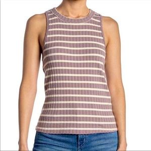Free People Fired Up Striped Tank Top NWOT